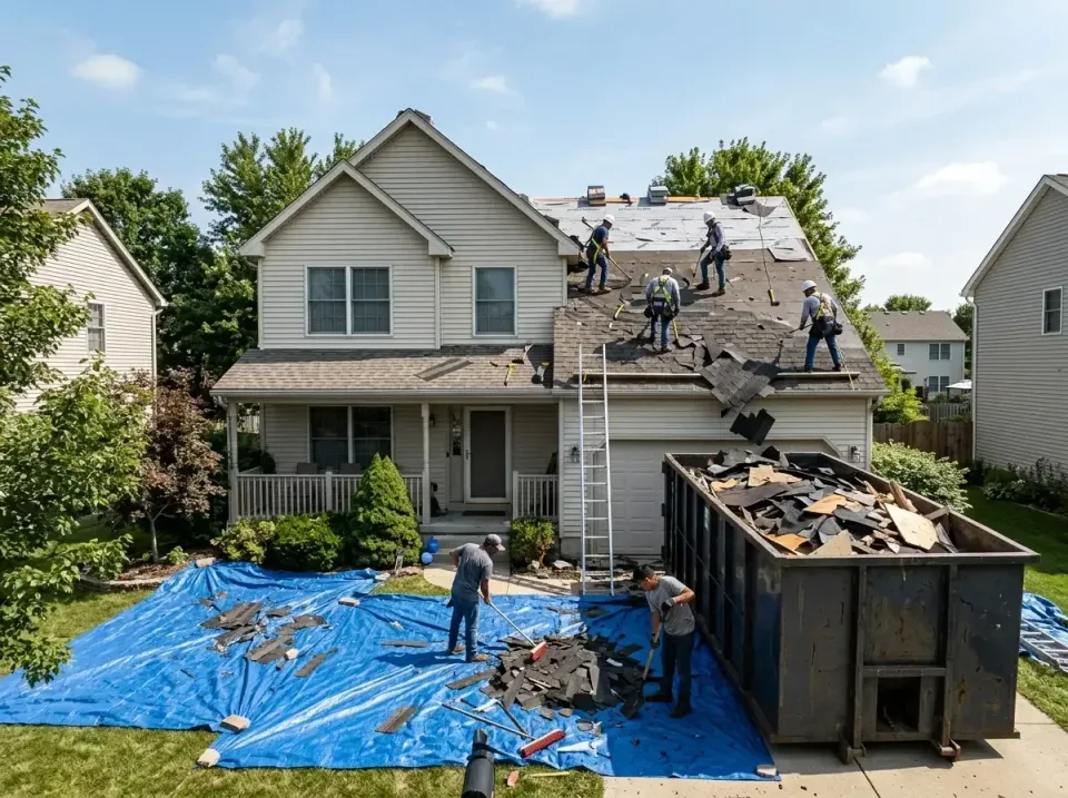 roof-replacement-debris-remova-004 — frequently asked questions, Cheapest Dumpster Rentals in East Providence, RI